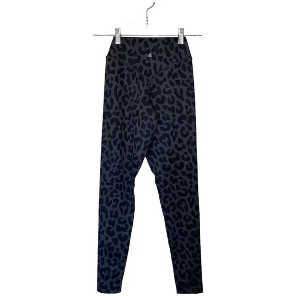 BALANCE ATHLETICA Lux Pant Panther Black Leopard Print Leggings XS - Picture 3 of 7